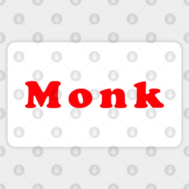 Monk Sticker by NovaOven